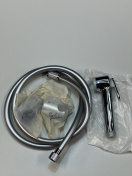 Смеситель для раковины GROHE BauEdge с цепочкой и гигиеническим душем, S-Size, хром (23757000/U), уцененный товар