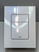 Панель смыва для унитаза GROHE Skate Cosmopolitan S, 3 режима, альпин-белый (37535SH0/U), уцененный товар