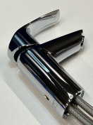 Смеситель для раковины GROHE Eurosmart с гигиеническим душем, S-size, хром (23124002/U), уцененный товар