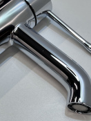 Смеситель для раковины GROHE Essence без донного клапана, S-size, хром (24172001/U2), уцененный товар
