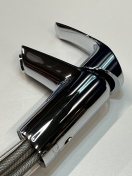 Смеситель для раковины GROHE Eurosmart с гигиеническим душем, S-size, хром (23124002/U), уцененный товар