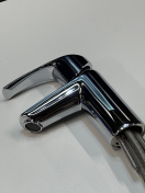 Смеситель для раковины GROHE Eurosmart с гигиеническим душем, S-size, хром (23124002/U), уцененный товар