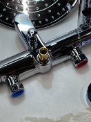 Душевая система GROHE Euphoria System 260 с термостатом для ванны, хром (27475002/U), уцененный товар