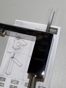 Смеситель для раковины GROHE Eurocube Joy, M-size, хром (23658000/UB), уцененный товар