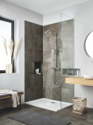 Душевая система GROHE Tempesta Cosmopolitan System 250 с термостатом для душа, хром (26670000)