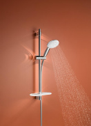 Душевой гарнитур GROHE Tempesta 110 с мыльницей, 3 режима струи, душевая штанга 600 мм, 7,4 л/мин, хром (27600003)