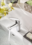 Смеситель для раковины GROHE Eurostyle с донным клапаном, хром (23707003)