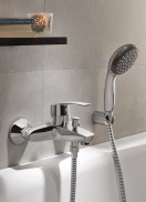 Душевая система GROHE New Tempesta 200 со смесителем для ванны, хром (NB0045)
