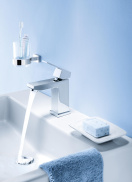 Кран для раковины GROHE Eurocube, без функции смешивания, хром (23137000)