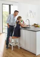 Смеситель для кухонной мойки GROHE Blue Home с системой фильтрации, охлаждения и газирования воды, хром (31455000)