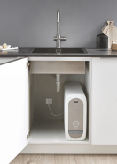 Смеситель для кухонной мойки GROHE Blue Home с системой фильтрации, охлаждения и газирования воды, суперсталь (31455DC0)