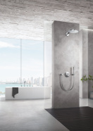 Верхний душ GROHE Rainshower SmartActive 310, 2 режима, 430 мм, хром (26475000)