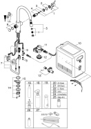 Смеситель для кухни GROHE Blue Professional, Wi-Fi, суперсталь (31325DC2)