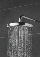 Верхний душ GROHE Tempesta 210, 21 л/мин, 1 режим, хром (26408000/U), уцененный товар