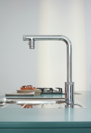 Смеситель для кухни GROHE Minta SmartControl с вытяжным изливом 2jet, хром (31889000)