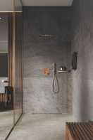 Внешняя часть смесителя для ванны GROHE Allure скрытого монтажа на 3 потребителя, квадратная, теплый закат матовый (29176DL1)