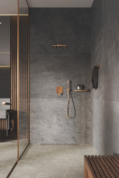 Внешняя часть смесителя для ванны GROHE Allure скрытого монтажа на 3 потребителя, квадратная, теплый закат матовый (29176DL1)