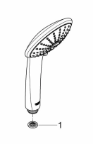 Ручной душ GROHE Euphoria 110 Massage, 6,4 л/мин, 3 режима, хром (26513000)