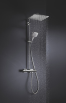 Ручной душ GROHE Rainshower SmartActive 130 Cube, 8,5 л/мин, 3 режима, хром (26582000)