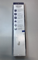 Душевой гарнитур GROHE Euphoria 110 Mono с мыльницей, 1 режим струи, душевая штанга 600 мм, 21,7 л/мин, хром (27266001/U1), уцененный товар