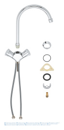 Смеситель для кухни GROHE Costa L, хром (31831001)