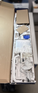 Душевая система GROHE Tempesta System 250 Cube с термостатом для ванны, хром (26691001/U1), уцененный товар