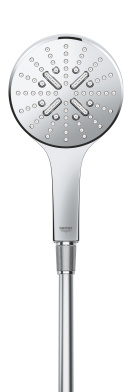 Ручной душ GROHE Rainshower SmartActive 130, 12 л/мин, 3 режима, хром (26544000/U), уцененный товар
