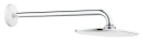 Верхний душ GROHE Rainshower Veris 300x150, 1 режим, 422 мм, белая луна (26170LS0)
