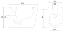 Комплект инсталляции GROHE 38811KF0 с унитазом Aquatek АЛЬФА и сиденьем с микролифтом (NW0193)