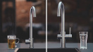 Смеситель для кухонной мойки GROHE Blue Home с системой фильтрации, охлаждения и газирования воды, суперсталь (31455DC0)