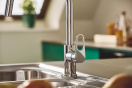 Смеситель для кухни GROHE BauFlow, хром (30549000)