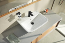 Смеситель для раковины GROHE Eurosmart, S-size, черный (324672433/U), уцененный товар