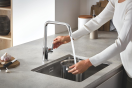 Смеситель для мойки GROHE Eurosmart, хром (1012340000)