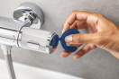 Смеситель для душа GROHE Start внешнего монтажа, матовый черный (322792432)