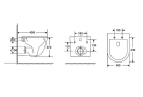 Комплект инсталляции GROHE Solido 38811KF0 с унитазом AQUAme AQM2012 и сиденьем с микролифтом, смыв Quiet (NW0303)