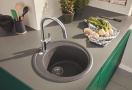 Смеситель для кухни GROHE BauEdge с вытяжным изливом, хром (30536000)