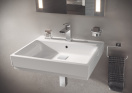 Смеситель для раковины GROHE Eurocube с донным клапаном, M-size, хром (23445000/U), уцененный товар