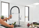 Смеситель для кухни GROHE Essence, хром (30503000)