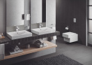 Унитаз подвесной с сиденьем с микролифтом GROHE Cube Ceramic, альпин-белый (NW0038)