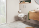 Унитаз подвесной безободковый GROHE Bau Edge, альпин-белый (39809000)