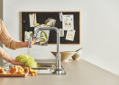 Смеситель для кухни GROHE Eurosmart с вытяжной лейкой, хром (30619000)