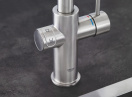 Смеситель для кухонной мойки GROHE Blue Home с системой фильтрации, охлаждения и газирования воды, суперсталь (31455DC1)
