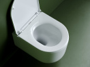 Подвесной унитаз Ceramicanova Ульма безободковый, смыв Торнадо, белый (CN4006T)
