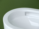 Подвесной унитаз Ceramicanova Ульма безободковый, смыв Торнадо, белый (CN4006T)