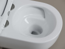 Подвесной унитаз Ceramicanova Игра безободковый, смыв Торнадо, белый (CN3001T)