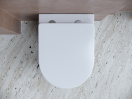 Подвесной унитаз Ceramicanova Балеарика безободковый, белый (CN6000)