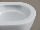 Подвесной унитаз Ceramicanova Тренд безободковый, смыв Торнадо, белый (CN4008T)