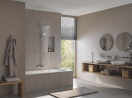 Душевая система GROHE Euphoria System 260 с термостатом для ванны, хром (27475002/U), уцененный товар