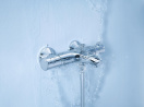 Душевая система GROHE New Tempesta 200 с термостатом для ванны, хром (NB0032-1)