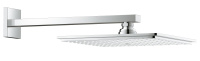 Верхний душ GROHE Rainshower Allure 230 с кронштейном, 9,5 л/мин, 1 режим, 286 мм, хром (26064000)